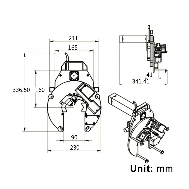 Open-head Orbital Welding Machine MWG-90