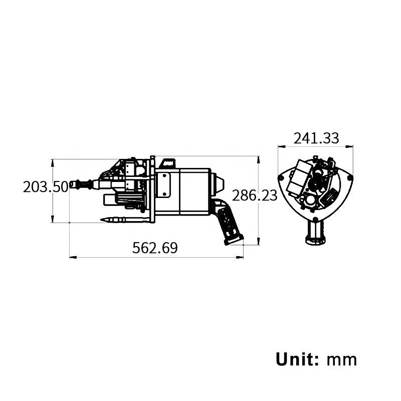 Máquina de soldadura de tubo a placa tubular MWP-65